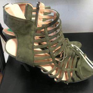 Green High Heels